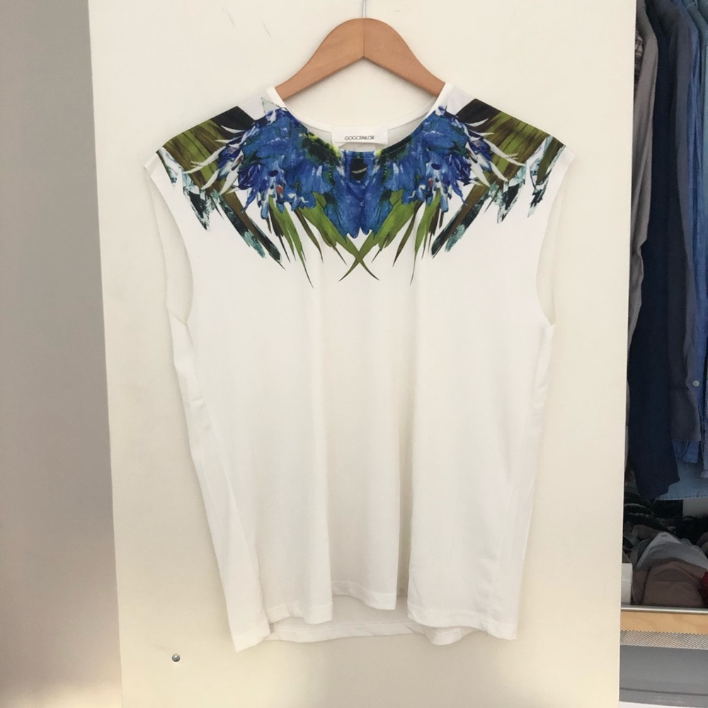 Tropical Print Top